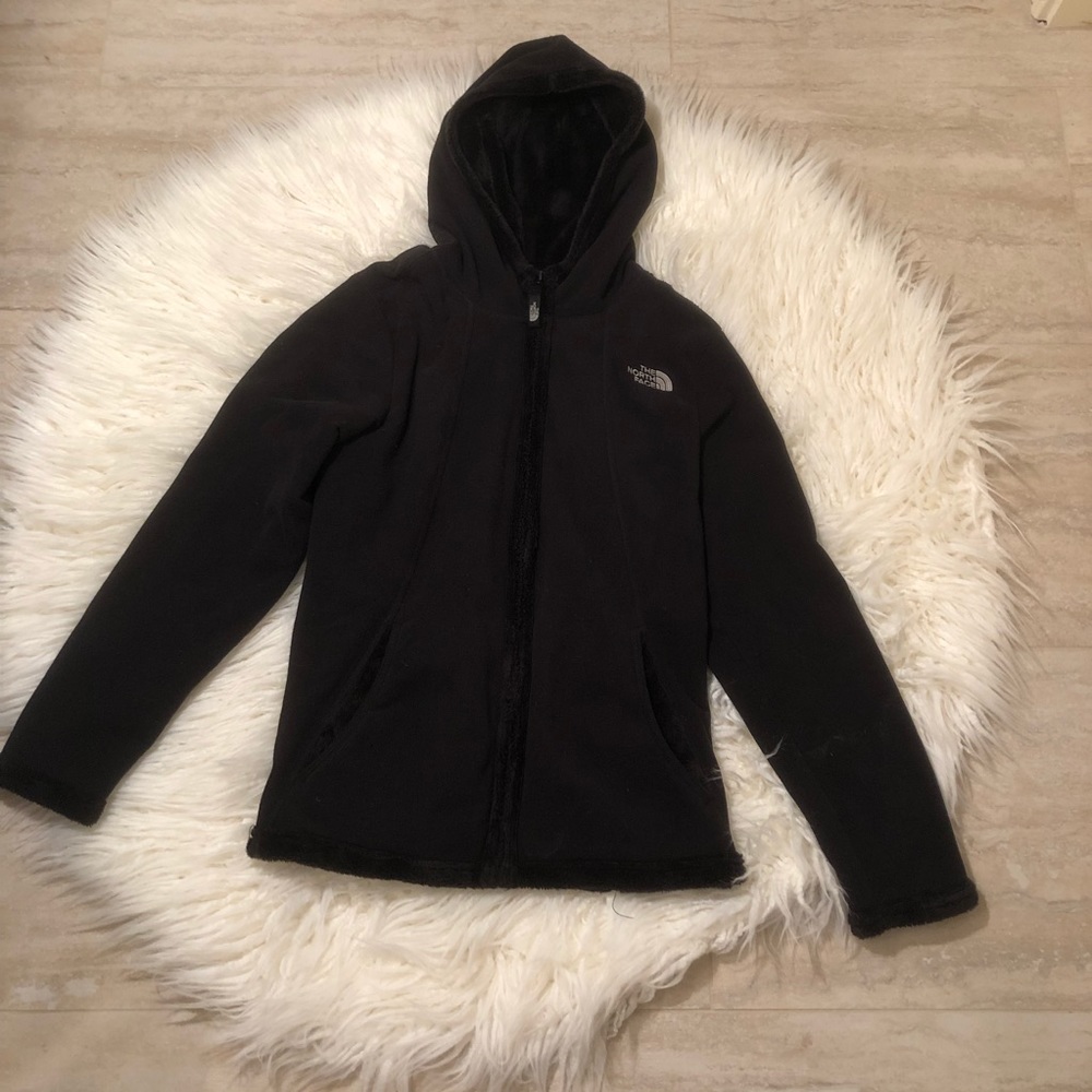 Kids Black North Face Jacket